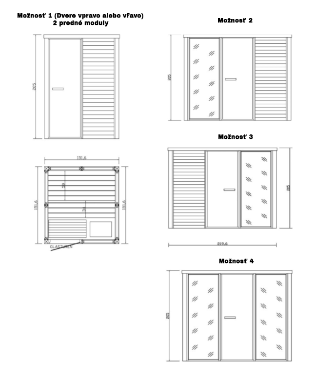 modul sauna