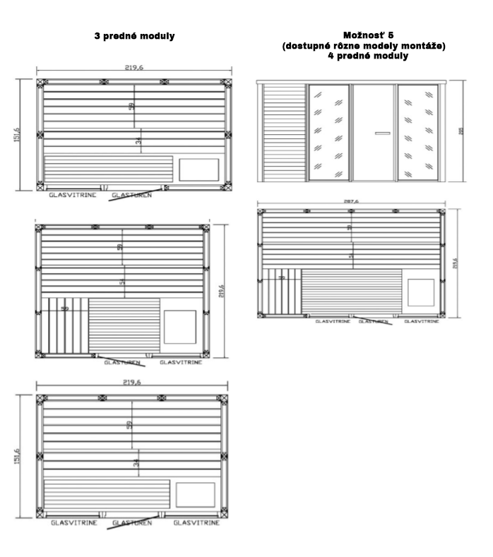 modul sauna